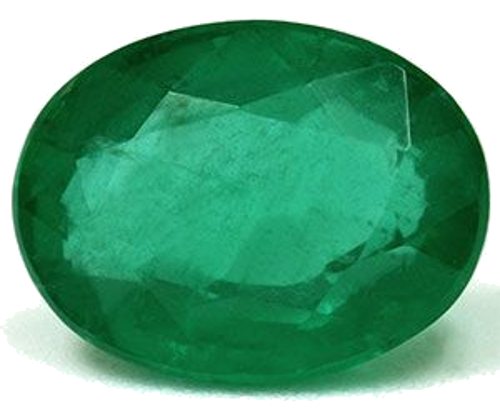 2.3 carat GREEN Oval Smaragdas (1)
