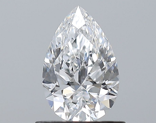 0.71 carat D-VS2 Natūralus Pear Deimantas (1)