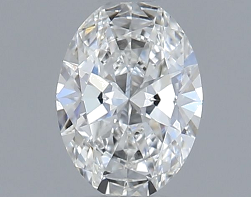 0.3 carat F-VVS2 Natūralus Oval Deimantas (1)