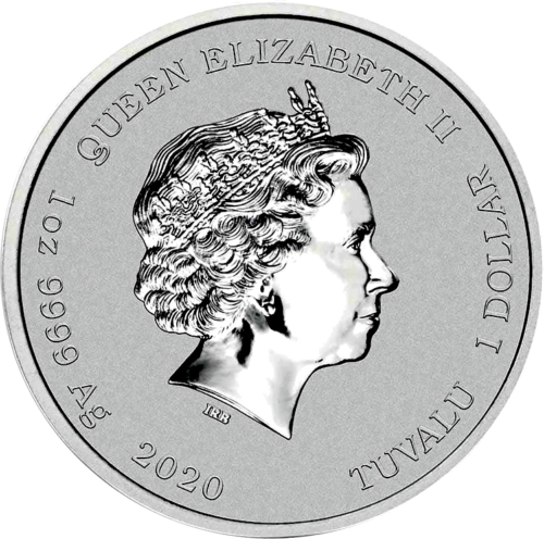 1 oz Venomas (Venom) 2020 Tuvalu sidabrinė moneta (3)