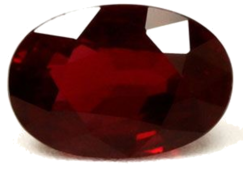 1.04 carat RED Oval Rubinas (1)