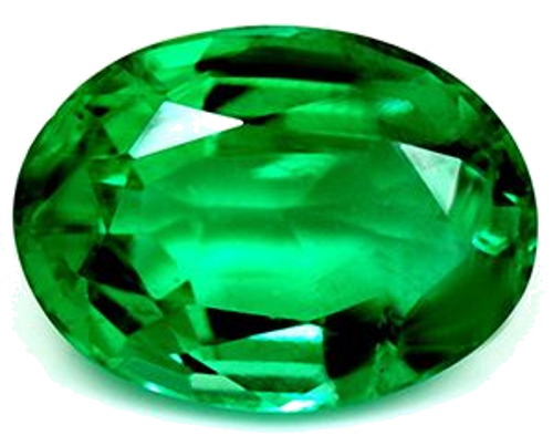 1.19 carat GREEN Oval Smaragdas (1)