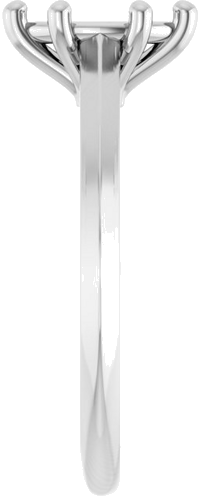 14K White 8x4 mm Marquise Solitaire Engagement Ring Mounting (4)