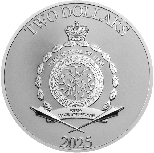 1 oz Captain America vs Thanos 2025 Niuje sidabrinė moneta (2)