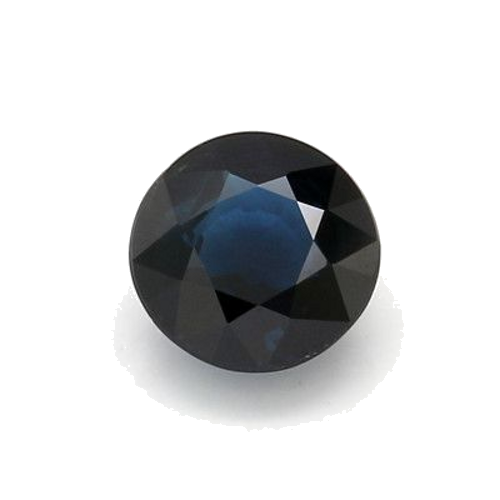 1.6099999999999999 carat BLUE BRILLIANTSTEP cut Round Safyras (1)