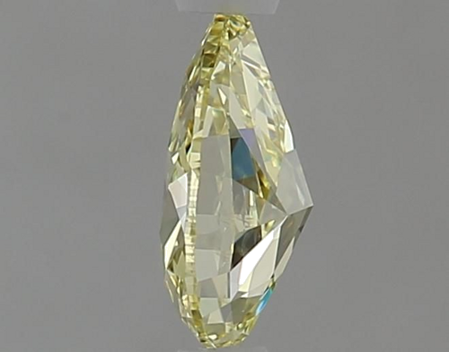 0.71 carat Fancy Intense Yellow-VS2 Natūralus Pear Deimantas (1)