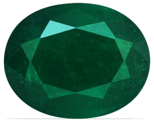 3.25 carat GREEN Oval Smaragdas (1)