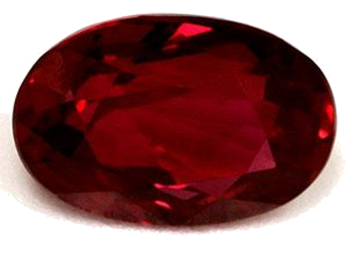 1.07 carat RED Oval Rubinas (1)