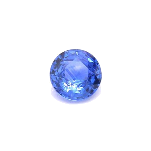 1.95 carat BLUE BRILLIANTSTEP cut Round Safyras (1)