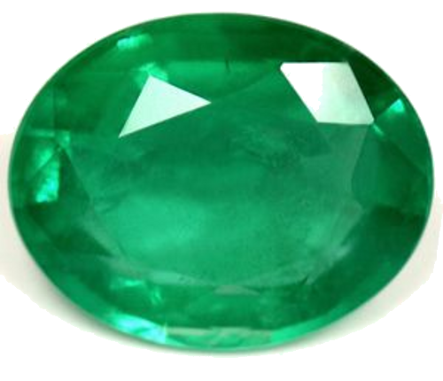 2.62 carat GREEN Oval Smaragdas (1)