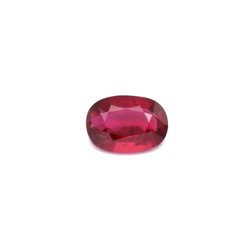 1.0 carat RED BRILLIANTSTEP cut Oval Rubinas (1)