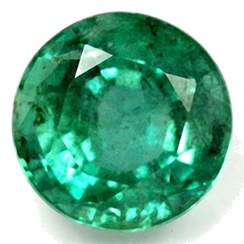 2.41 carat GREEN Round Smaragdas (1)