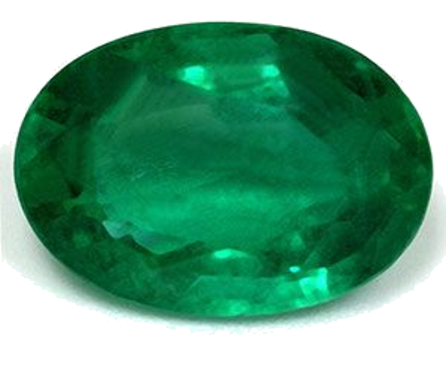 3.24 carat GREEN Oval Smaragdas (1)