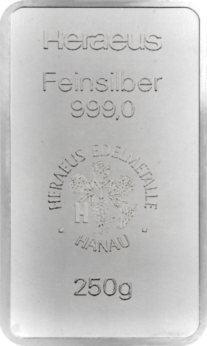 250 g Silver Bar .999 Argor-Heraeus (1)
