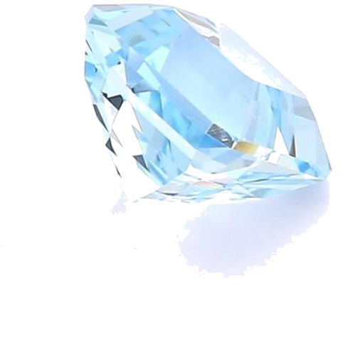 1.48 carat BLUE STEP cut Octagonal Aquamarine (1)