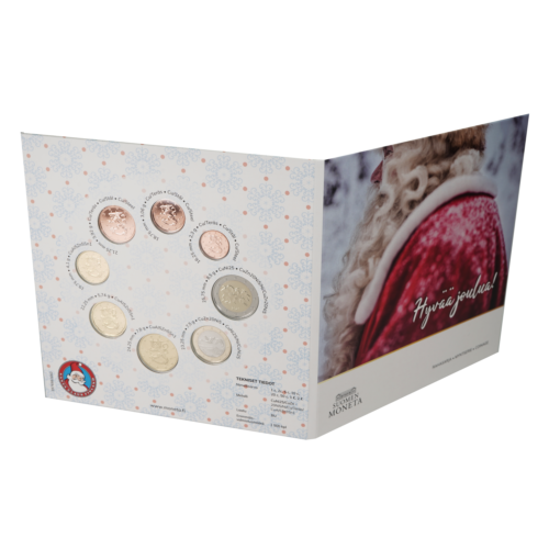 2021 Finland Christmas BU Euro coin set (4)