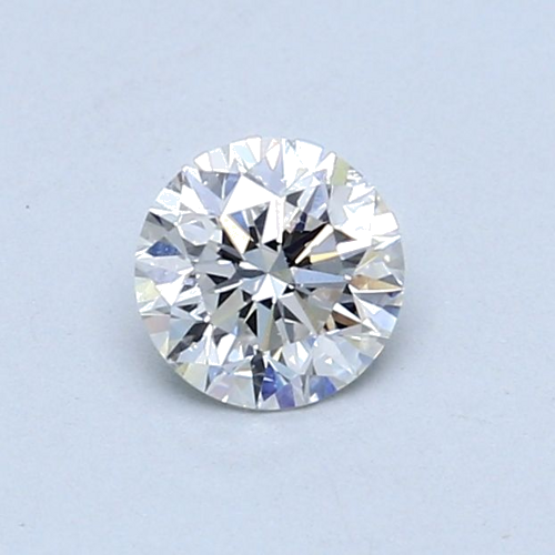 0.53 carat E-SI1 Very Good cut Natūralus Round Deimantas (1)