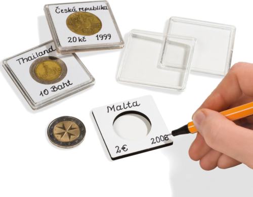 Капсули Quadrum за монети с бележка (1)