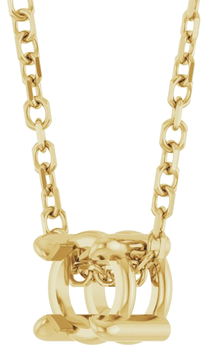 14K Yellow 5 mm Round 16-18  Necklace Mounting (2)