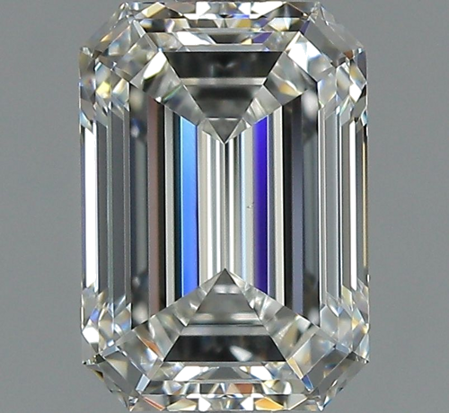 1.5 carat F-VVS2 Natūralus Emerald Deimantas (1)