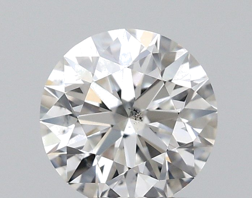 0.5 carat F-SI1 Excellent cut Natūralus Round Deimantas (1)