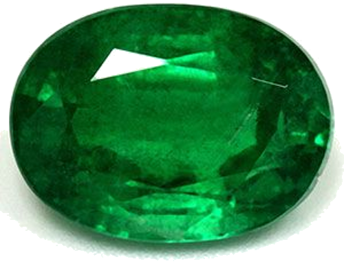 2.28 carat GREEN Oval Smaragdas (1)