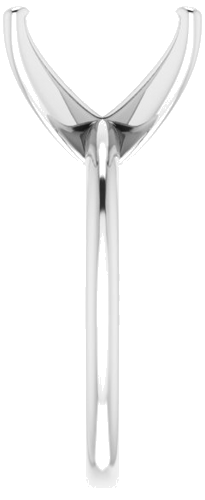 Sužadėtuvių Žiedas „Solitaire“ 585 Baltojo Aukso Emerald 11mm x 9mm (4)