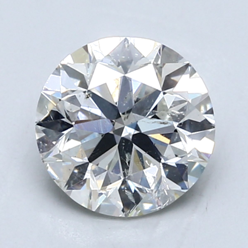 2.02 carat I-SI2 Very Good cut Natūralus Round Deimantas (1)