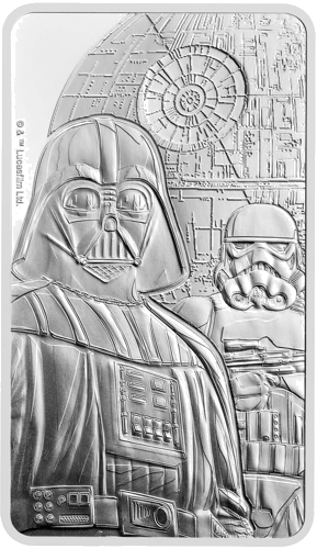 1 oz Star Wars Тёмная сторона серебряный слиток (1)