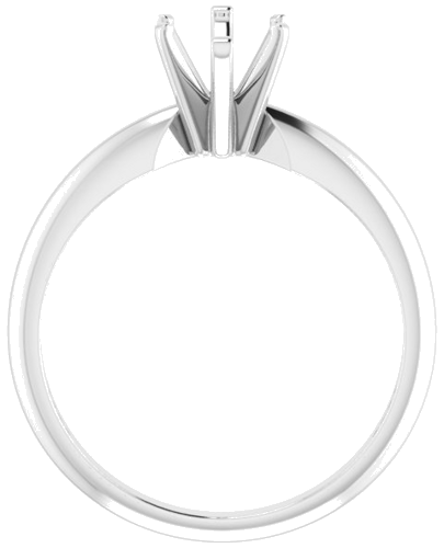 Sužadėtuvių Žiedas „Heavy Solitaire“ 585 Baltojo Aukso Marquise 10.5mm x 5.5mm (2)