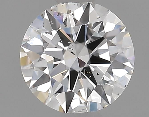 0.5 carat E-SI2 Excellent cut Natūralus Round Deimantas (1)
