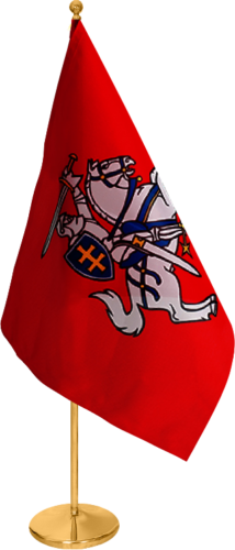 Flagpole for office or conference hall (4)