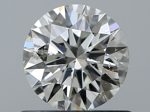 0.54 carat I-SI2 Excellent cut Natūralus Round Deimantas (1)