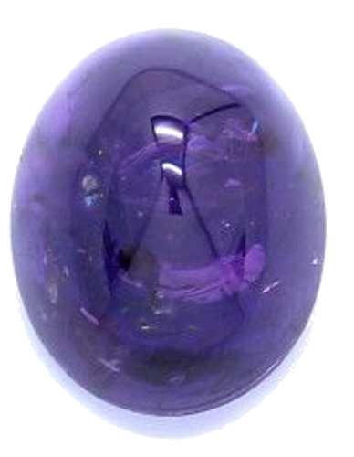3.18 carat PURPLE CABOCHON cut Oval Safyras (1)
