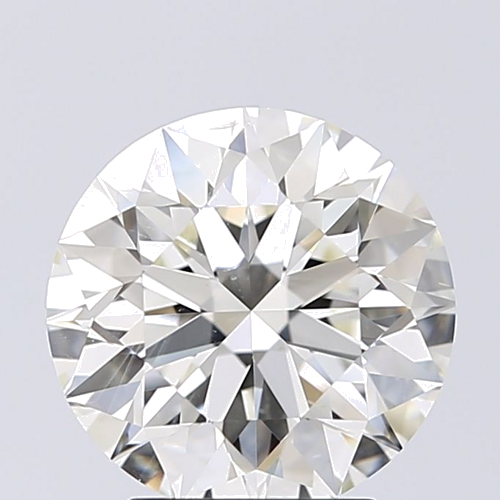2.53 carat K-SI2 Excellent cut Natūralus Round Deimantas (1)