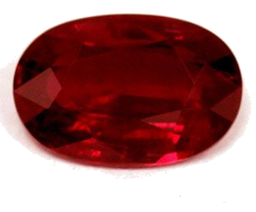 1.06 carat RED Oval Rubinas (1)