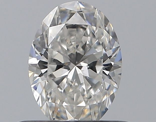 0.47 carat F-SI2 Natūralus Oval Deimantas (1)