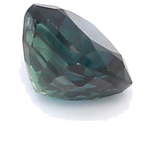 0.66 carat BLUE BRILLIANTSTEP cut Cushion Safyras (1)
