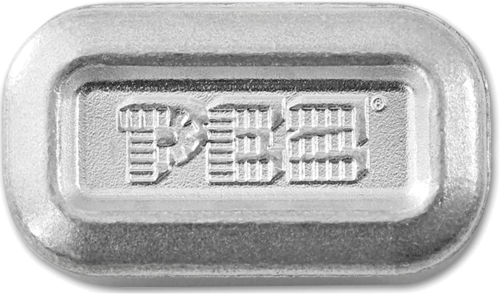 6 x 5 g Silver Bar Santa PEZ Dispenser PAMP (2)