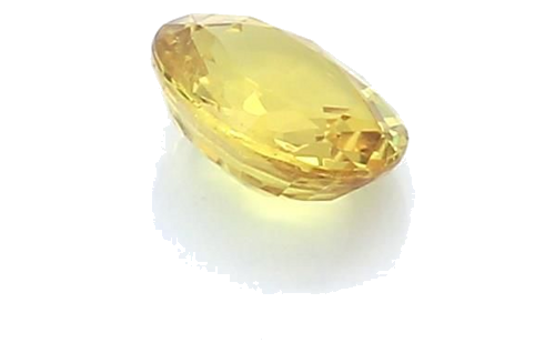 0.84 carat YELLOW BRILLIANTSTEP cut Oval Safyras (1)