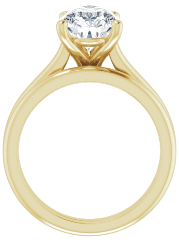 Sužadėtuvių Žiedas „Solitaire“ 585 Geltonojo Aukso Pear Shape 12mm x 8mm (7)