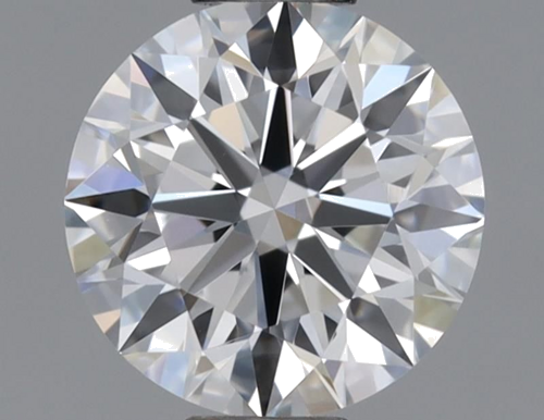 0.46 carat F-VVS1 Excellent cut Natūralus Round Deimantas (1)