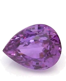 1.02 carat PURPLE MODIFIEDBRILLIANTSTEP cut Pear Safyras (1)