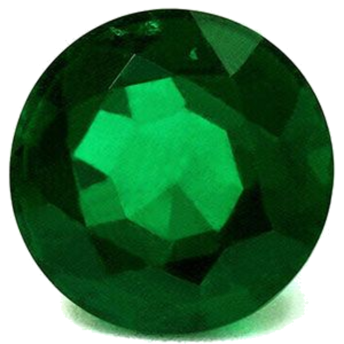 2.87 carat GREEN Round Smaragdas (1)