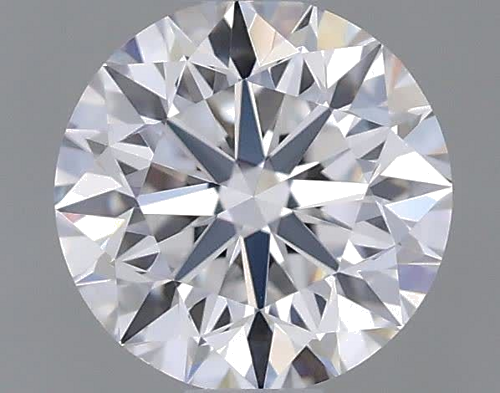 0.61 carat D-VVS2 Very Good cut Natūralus Round Deimantas (1)