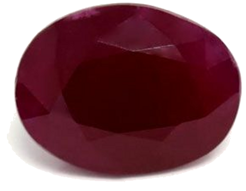 2.92 carat RED Oval Rubinas (1)