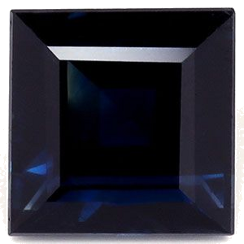 1.31 carat BLUE Square Safyras (1)