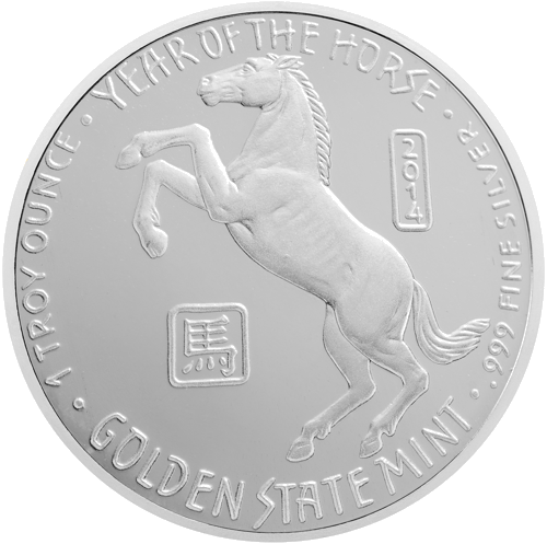 1 oz Arklio metai JAV sidabrinė moneta (1)