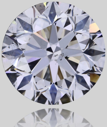 1.01 carat G-SI1 Very Good cut Natūralus Round Deimantas (1)