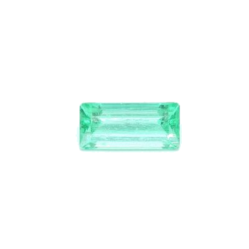 1.05 carat GREEN STEP cut Other Smaragdas (1)